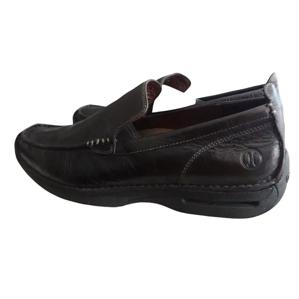 Cole Haan Tucker Venetian Black Leather Driving Loafers Men 12 Casual Dress Shoe